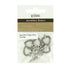 AussieSuperStore Jewellery Making Supplies JF Toggle Heart Berry 15mm Silver JF Toggle Heart Berry 15mm Silver | Jewellery Making Findings 9323823073510 JF203